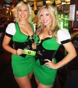 Were Irish girls in party right! Casually found Irish girls in party think
